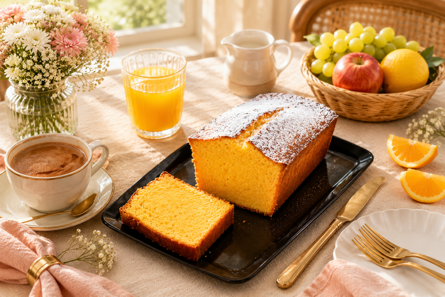 Cake à l'orange