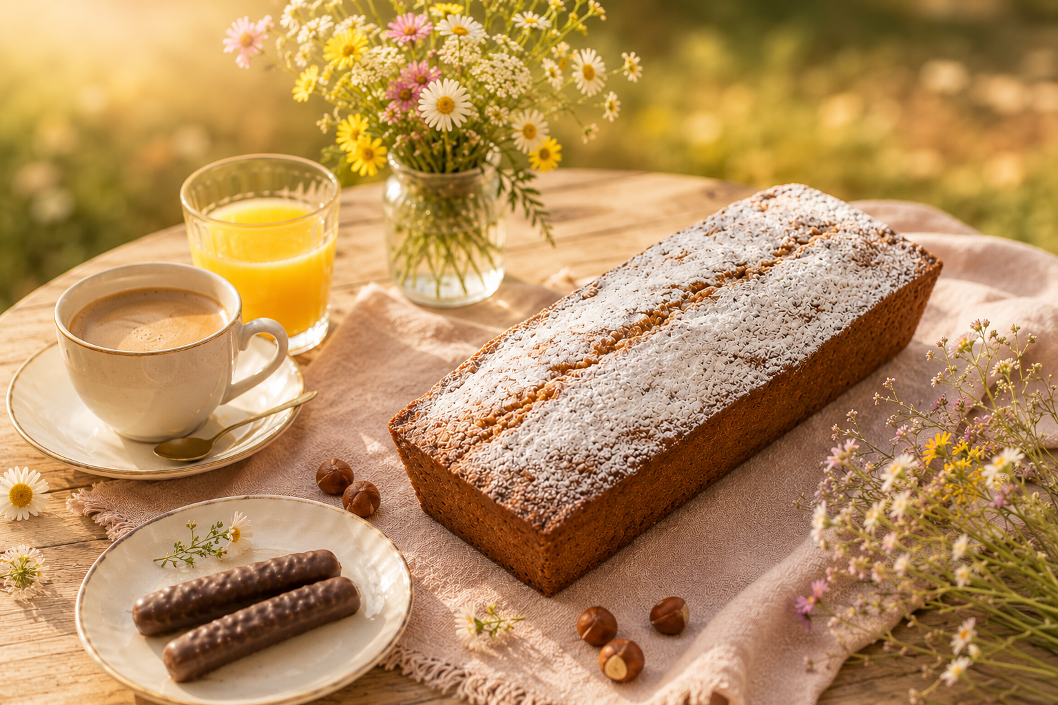 Cake tyrolien branches