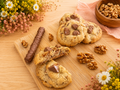 Cookies noix & chocolat branches