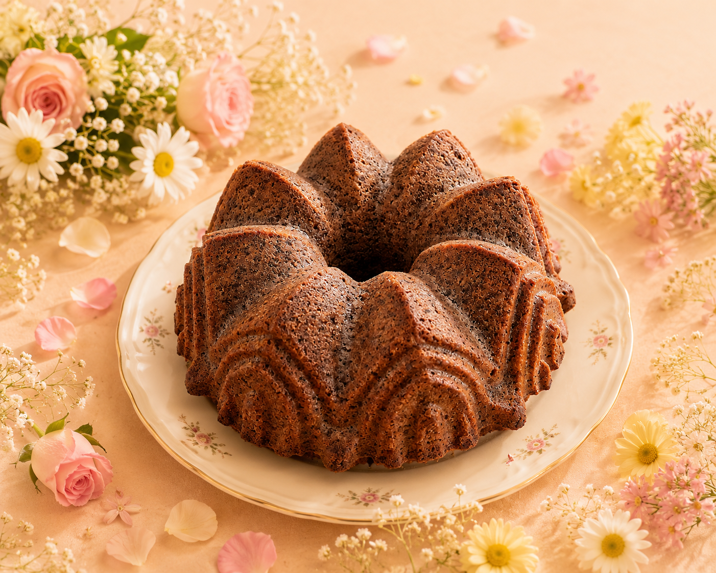 Gâteau au vin rouge